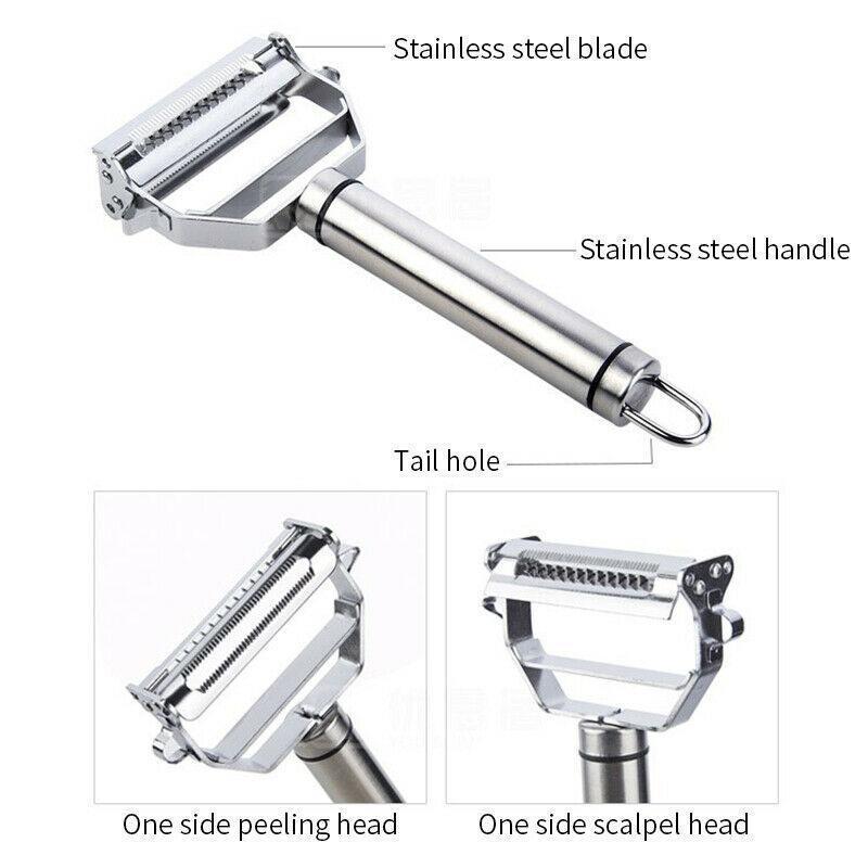 Premium Metal 3-in-1 Veggie Slicer