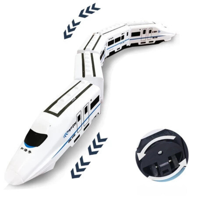 Fun Kids Electric Train Set with Lights and Sounds