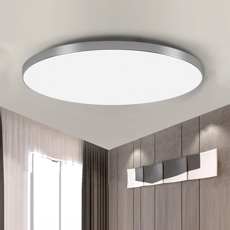 Sleek Circular LED Ceiling Fixture Indoor Home Lighting