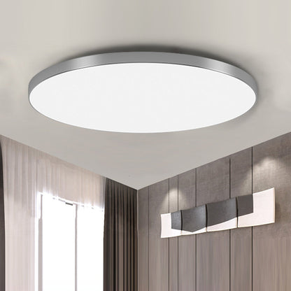 Sleek Circular LED Ceiling Fixture Indoor Home Lighting