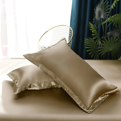 Soft Silk Bedding Set - Elegant Satin Sheets