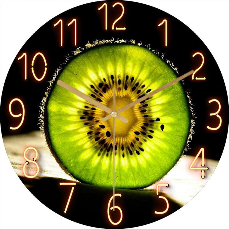 Modern Slim Large Wall Clock