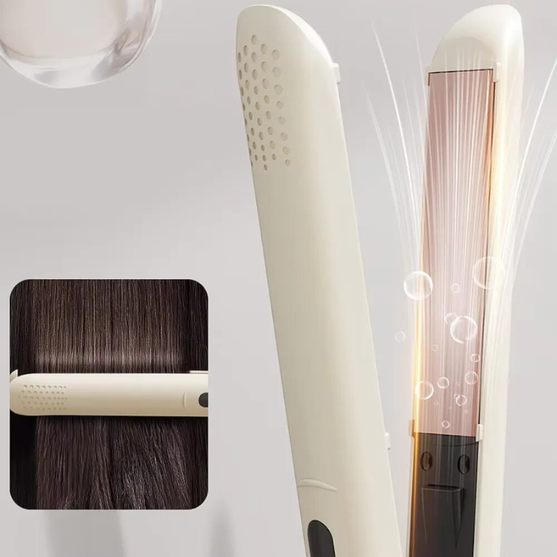 Professional 2-in-1 Ceramic Flat Iron Straightener