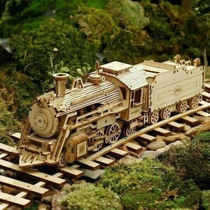 Classic Handcrafted Wooden 3D Puzzle Set