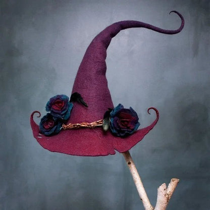 Spooky Black Witch Hat