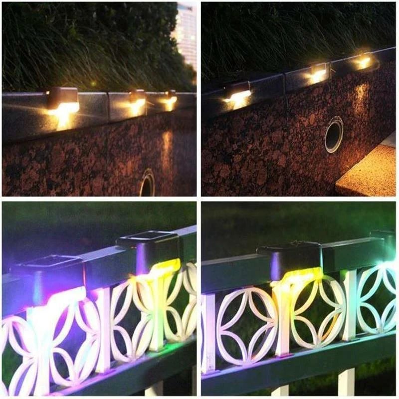 Eco Friendly Solar Powered Garden Step Lights