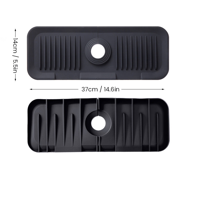 Waterproof Kitchen Sink Faucet Splash Mat
