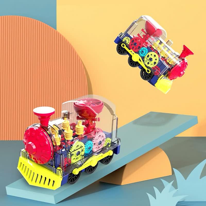 Clear Kids Train Toy Set