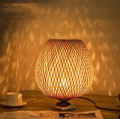 Elegant Wooden Table Lamp