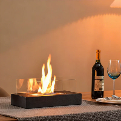 Realistic Flame Portable Table Lamp