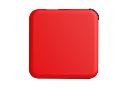 Compact Portable Solar Charger with Hidden Cable