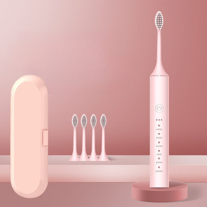 Electric Toothbrush with Replaceable Heads
