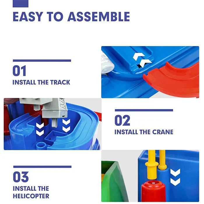 Fesara Fun Rescue Toy Set for Little Kids