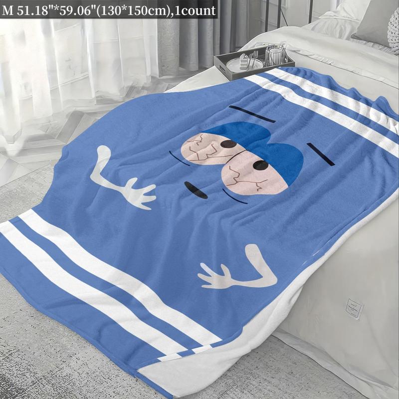 Cozy Plush Cartoon Throw Blanket