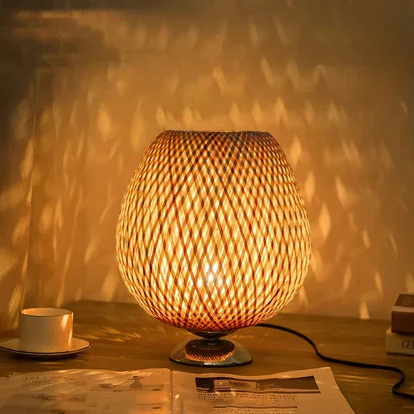 Elegant Wooden Table Lamp
