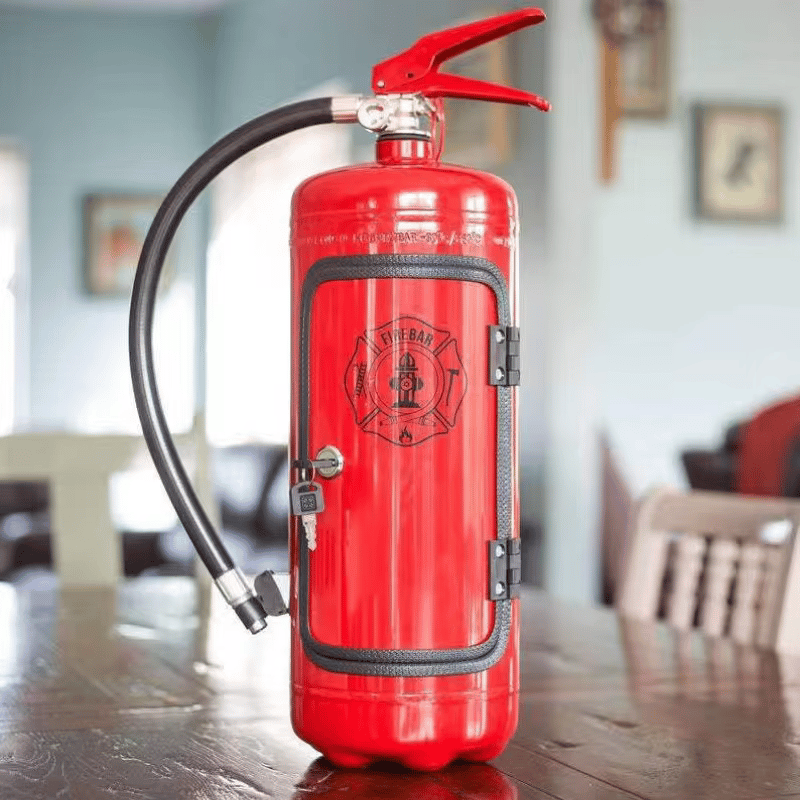 Personalized Home Bar Fire Extinguisher Gift Set