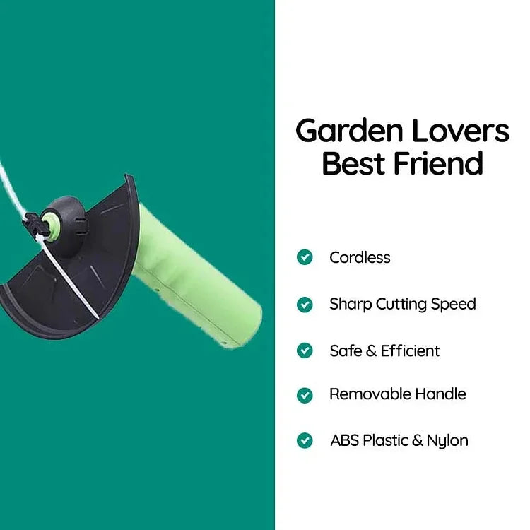 Portable Compact Lawn Trimmer – Easy Handheld Weed Cutter