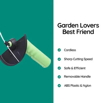 Portable Cordless Mini Lawn Trimmer