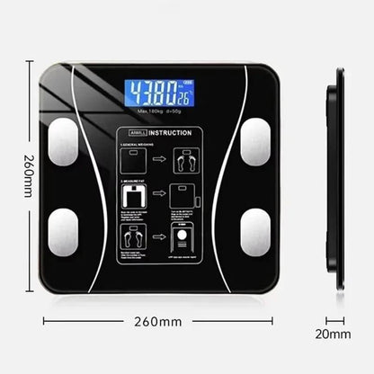 Smart Digital Body Fat Scale with Bluetooth App