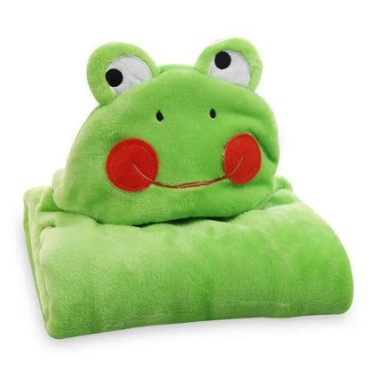 Cozy Kids Hooded Bath Towel – Cute Animal Design