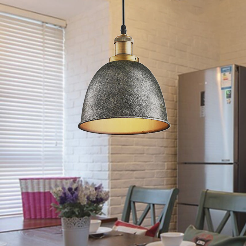Rustic Metal Pendant Lamp