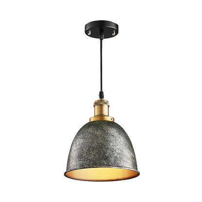 Rustic Metal Pendant Lamp