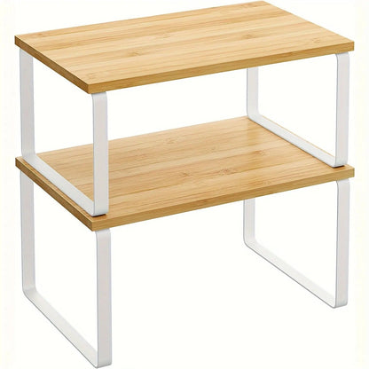 Space Saving 2-Tier Kitchen Storage Racks