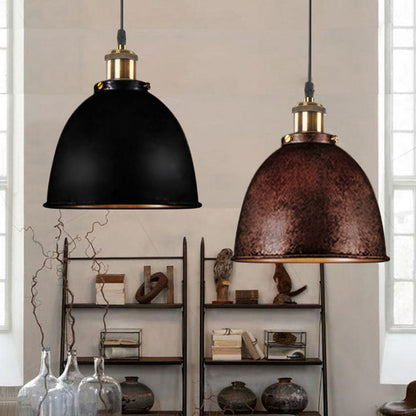 Rustic Metal Pendant Lamp