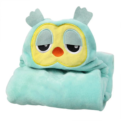 Cozy Kids Hooded Bath Towel – Cute Animal Design
