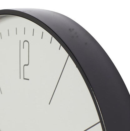 Elegant Round Black Wall Clock