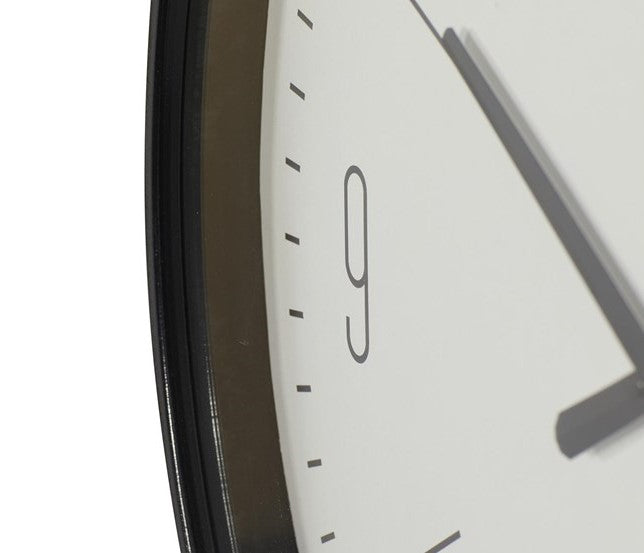 Elegant Round Black Wall Clock
