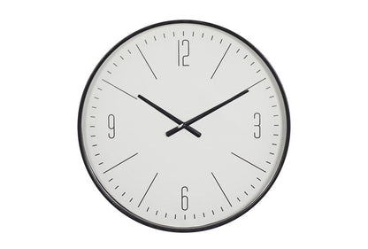 Elegant Round Black Wall Clock