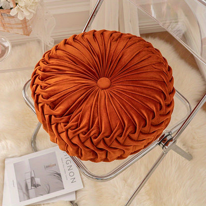 Soft Velvet Pumpkin Decorative Pillow