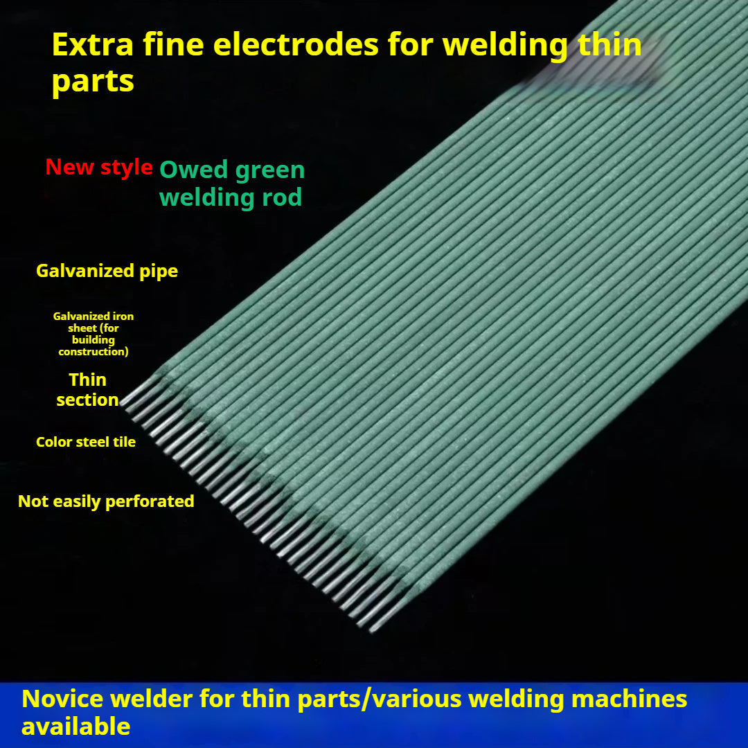 Premium Green Welding Rod - Thin Electrode for Metal