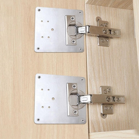 Easy Fix Cabinet Hinge Replacement Kit Stainless Steel - Fesara