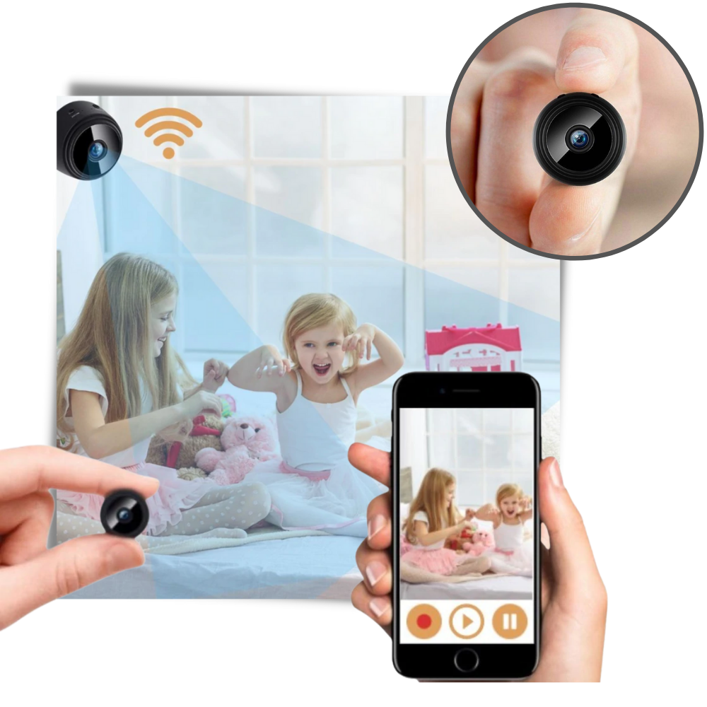Compact Wi-Fi Home Security Camera