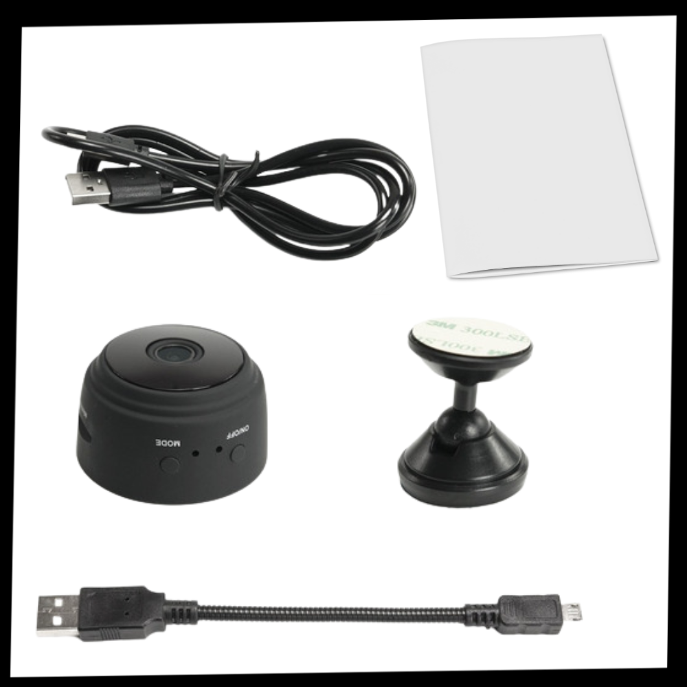 Compact Wi-Fi Home Security Camera