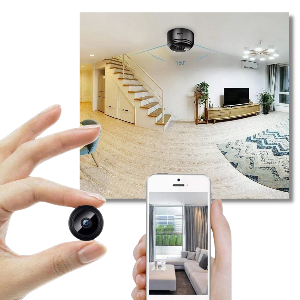 Compact Wi-Fi Home Security Camera