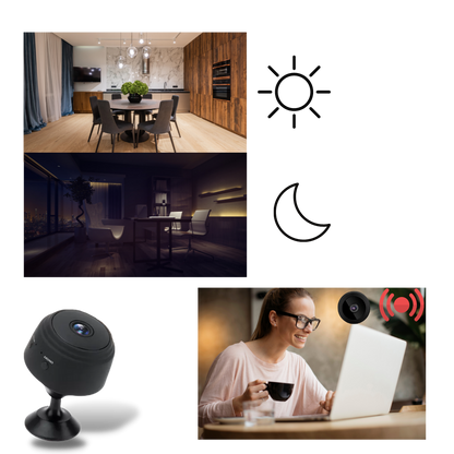 Compact Wi-Fi Home Security Camera