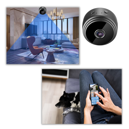 Compact Wi-Fi Home Security Camera