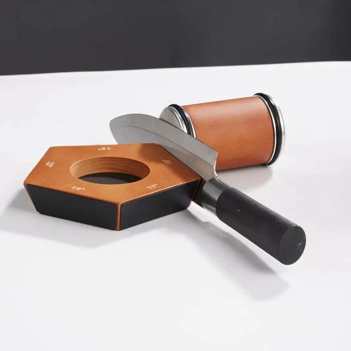 Easy Use Diamond Knife Sharpener - Compact Sharpening Tool - Fesara