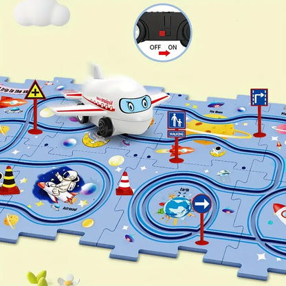 Fun Track Building Block Set