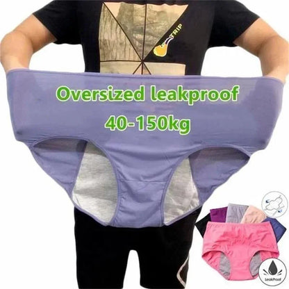 Comfortable High Waisted Plus Size Underwear