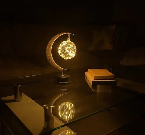 Soft Moonlight Table Lamp Warm Home Lighting