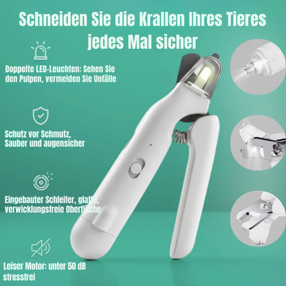 Easy Pet Nail Clipper with LED Guide Light