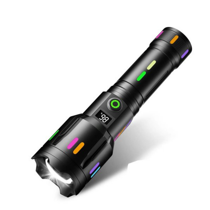 Powerful Rechargeable LED Torch 9000 Lumens - Fesara