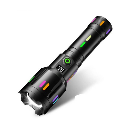 Powerful Rechargeable LED Torch 9000 Lumens - Fesara