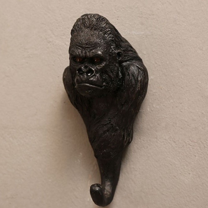 Rustic Wood Animal Wall Mount Coat Hooks