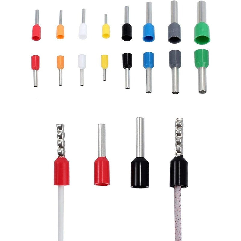 Easy Use Crimping Tool Kit with Adjustable Ferrule