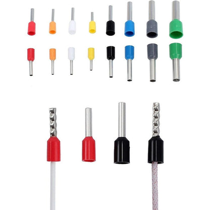 Easy Use Crimping Tool Kit with Adjustable Ferrule